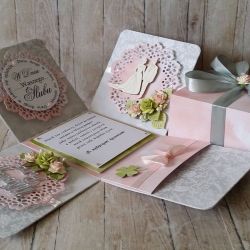 Pudełko niespodzianka z okazji ślubu