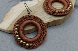 "CLAIRE” kolczyki szydełkowe