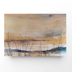 Pejzaż 22-akwarela formatu A5