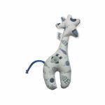 Żyrafa Kosmos - grzechotka z bawełny dla niemowlaka (424842) - 