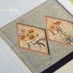 Notes na lodówkę -' retro kwiaty' - 