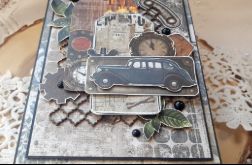 Kartka męska do pudełka