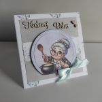 Kartka ręcznie robiona z okazji Dnia Babci 1 - 