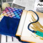 Otulacz / etui na książkę ~ kolorowa łuska - 