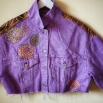 Ręcznie malowana kurtka GEJSZA - na dzień kobiet