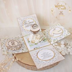 Exploding box komunijny kartka "Story1"GOTOWY