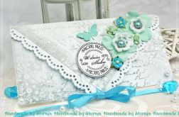 Kopertówka z okazji ślubu- delikatny poranek