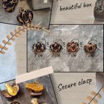 Artystyczna broszka Żuk  - Estetyczne pudełko – idealne do przechowywania i na prezent.