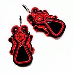 Black Triangle kolczyki sutasz - 