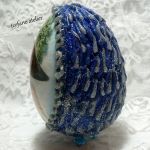 Jajko z klejem na ciepło (niebieskie) - teofano atelier,jajko
