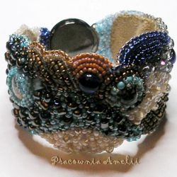 Opowieści 1001 nocy bransoleta wyszywana