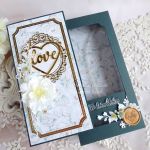 Ślubna kartka w pudełku 1060 - 