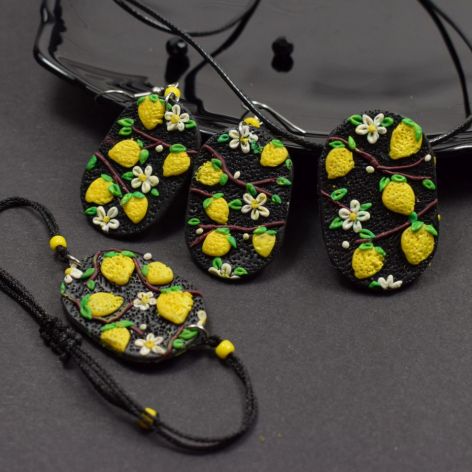 Komplet "soczyste cytryny"