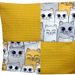 Poszewka dekoracyjna na poduszkę  40 x 40  Wesołe koty