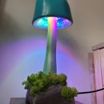 Podświetlany grzybek- lampka "Turkusik"  - 2