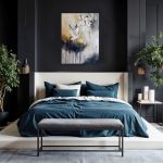 Żurawie 18 ptaki obraz do salonu malowany na płótnie - 