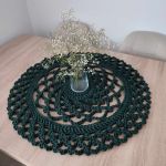 Serweta ze sznurka szydełkowa  65cm  - Serweta ze sznurka