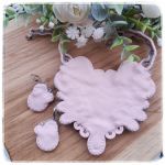 Naszyjnik sutasz soutache Lady Pink różowy  - Soutage