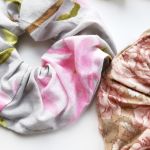 Scrunchies w romantyczne kwiaty - fortki scrunchies