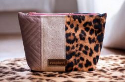 Kosmetyczka MAXI patchwork panterka I