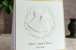 Kartka na chrzest z pudełkiem i kopertą C56