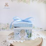 Exploding box komunijny "Blue Rose 3" GOTOWY - 