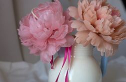 Świeca kwiat piwoni