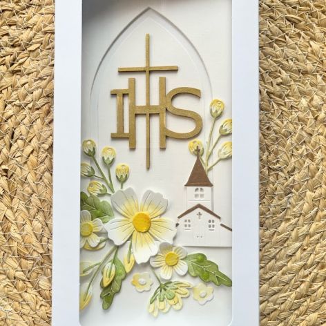 189,Kartka na komunię w pudełku