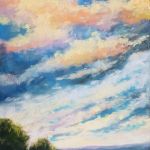 Pejzaż 50-praca formatu 24/18 cm  - 