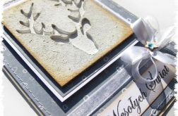 Kartka świąteczna z reniferem