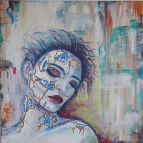 Obraz akryl na płótnie GOLD