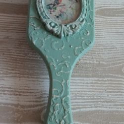 Szczotka do włosów w stylu shabby chic