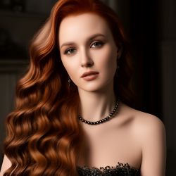 Elegancki naszyjnik z czarnych Pereł 