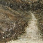 obraz "Droga" wymiary 50X60 cm - zbliżenie drogi