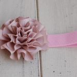 Opaska niemowlęca - "Pastelowo" - 