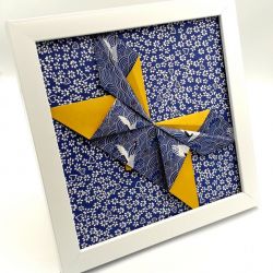 Obrazek origami ścienny/ do postawienia Motyl
