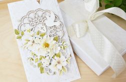 Chrzest - wiosenna kartka w pudełku