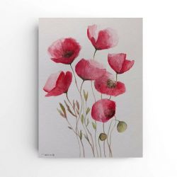 Maki 2-akwarela formatu 24/18 cm .