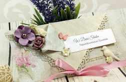 Kartka z okazji ślubu- różanie marzenia