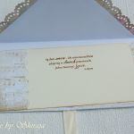 Kopertówka z okazji ślubu- miedziane motyle - 