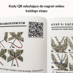 Zestaw DIY ZRÓB TO SAMA: MAKRAMA ecru-złoto - wnętrze instrukcji