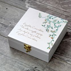 Pudełko na pamiatkę I Komunii Św. - Wzór 1