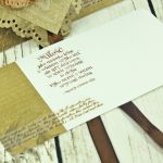 Kopertówka z okazji ślubu- z pawiem - 