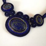 Naszyjnik sutasz z lapis lazuli - 