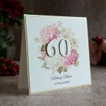 Kartka na 60 urodziny z personalizacją, BH 75 - Kartka na 60 urodziny