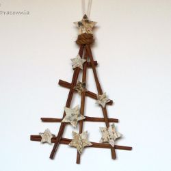 Cynamonowa choinka nr 1