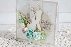 Kartka ślubna w pudełku, 422