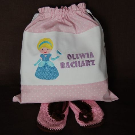 Kopciuszek - worek na kapcie/strój 