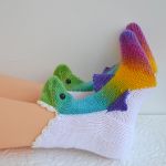Rekiny  skarpetki -zjem Twoje stopy ;) ombre - socks