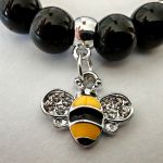 Bransoletka z pszczółką :) - Zawieszka pszczoła